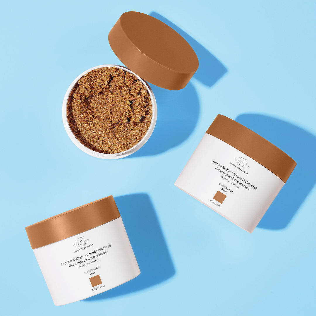 SUGARED KOFFIE™ ALMOND MILK BODY SCRUB (EXFOLIANTE CORPORAL)
